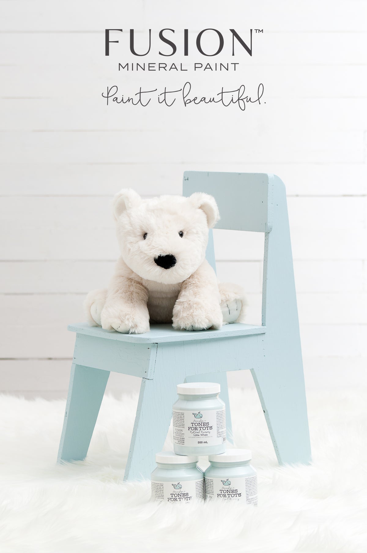 Fusion Mineral Paint - Little Whale
