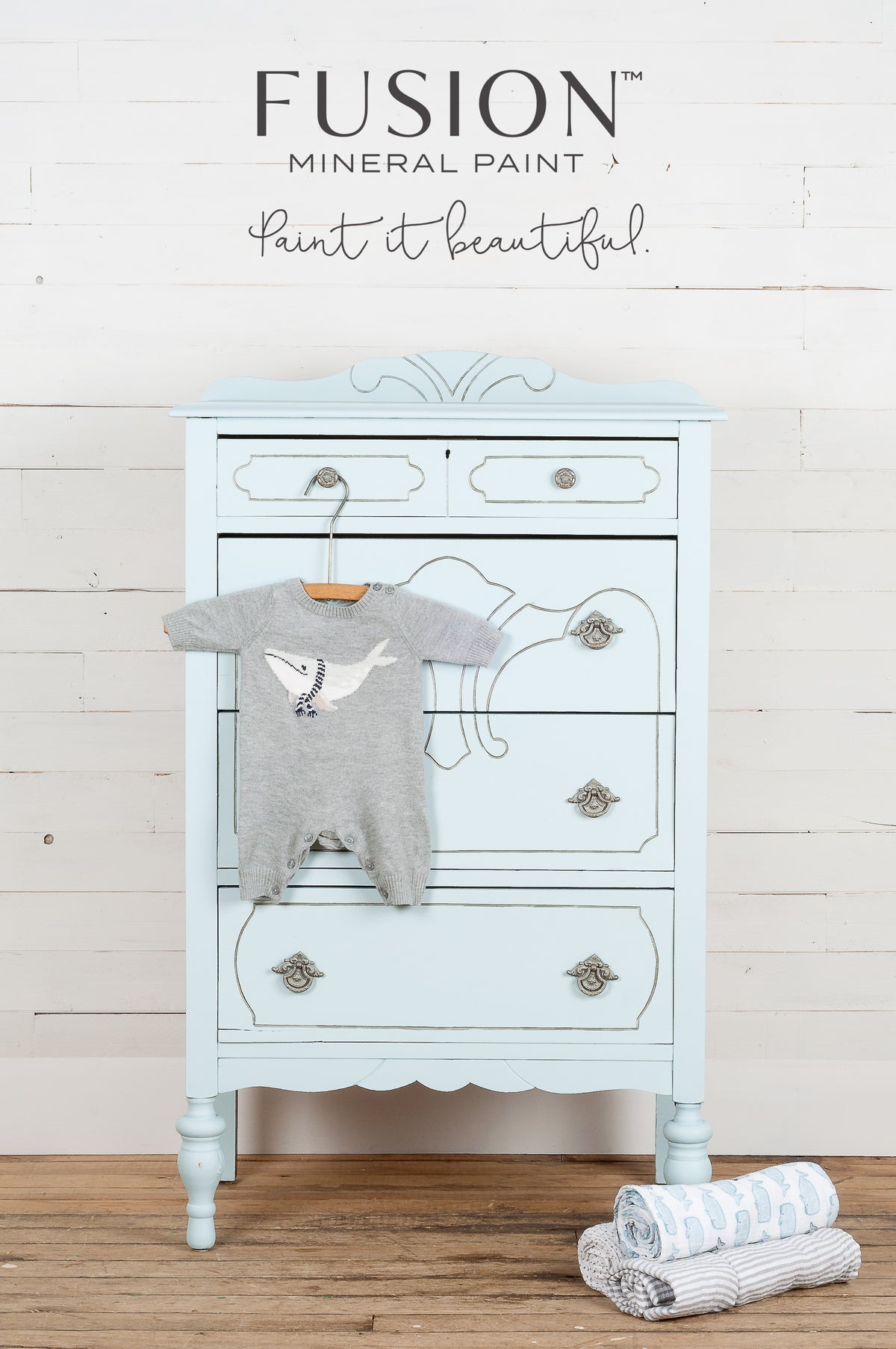 Fusion Mineral Paint - Little Whale