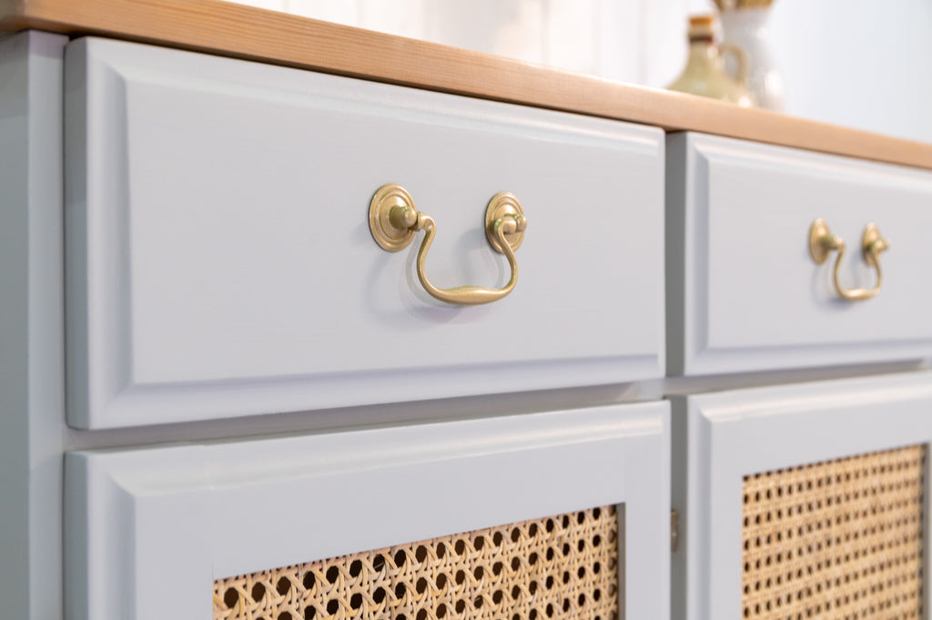 Boho Chic Rattan Sideboard