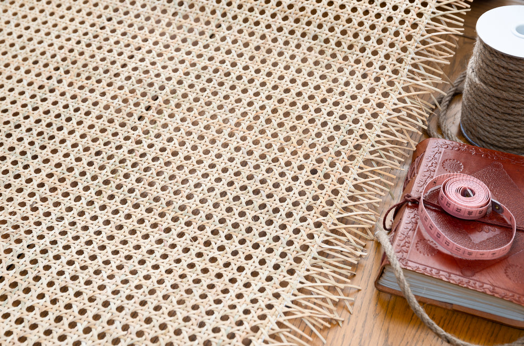 Hexagonal Weave Rattan 60cm/24" - *Sold in 50cm Increments*