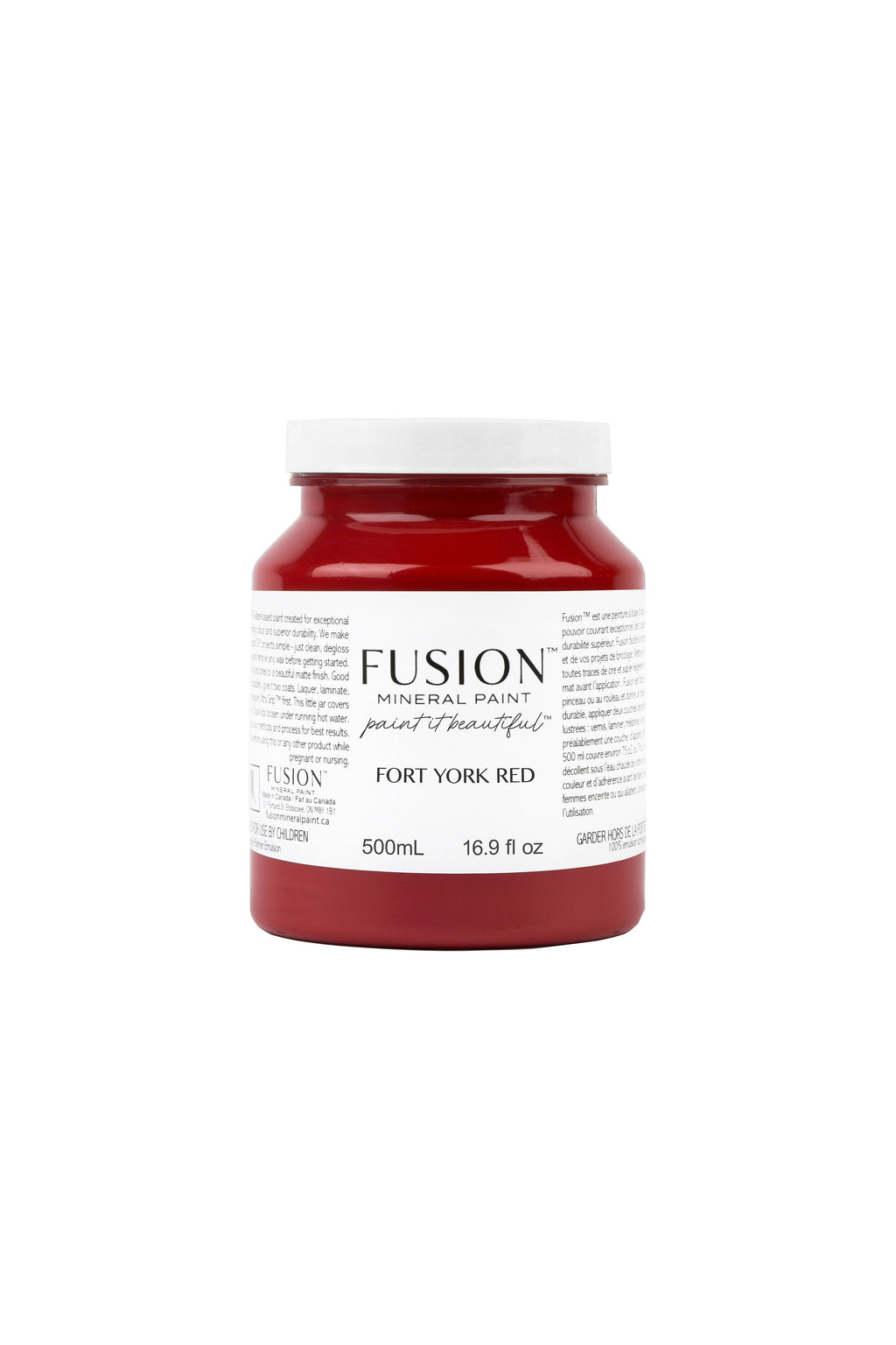 Fusion Mineral Paint - Fort York Red