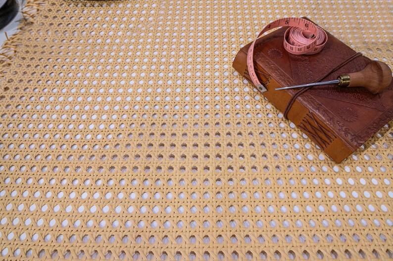 Synthetic Hexagonal Weave Rattan 60cm/24" - *Sold in 50cm Increments* (Copy)