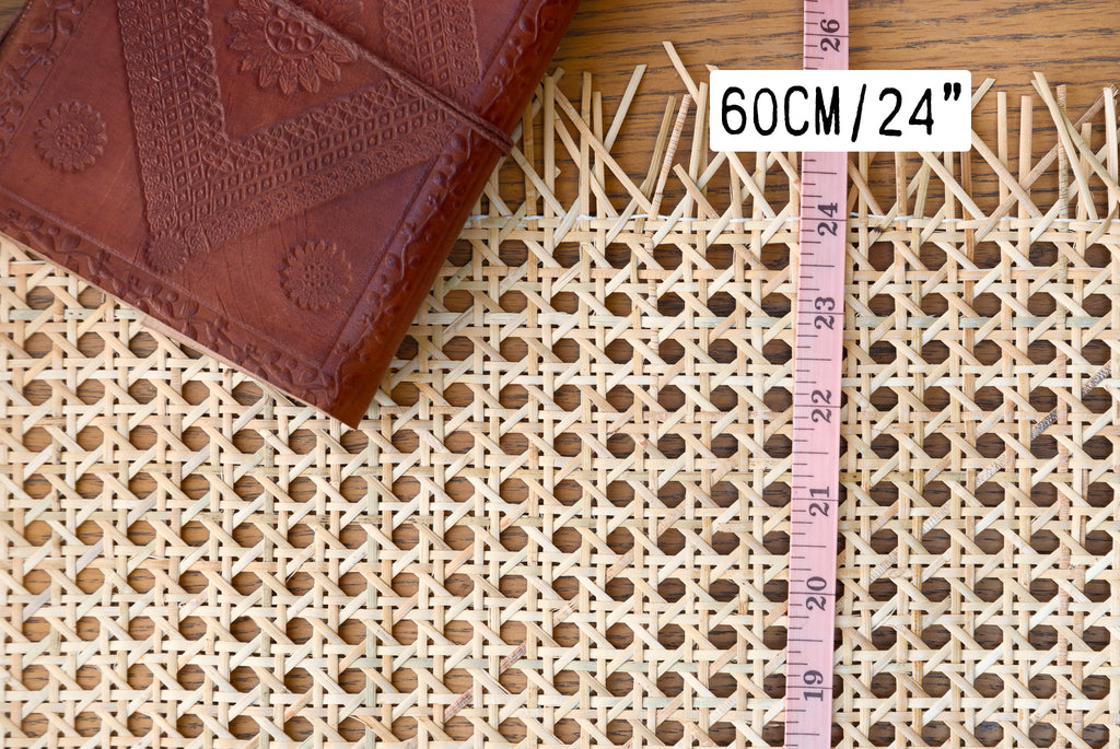 Hexagonal Weave Rattan 60cm/24" - *Sold in 50cm Increments*